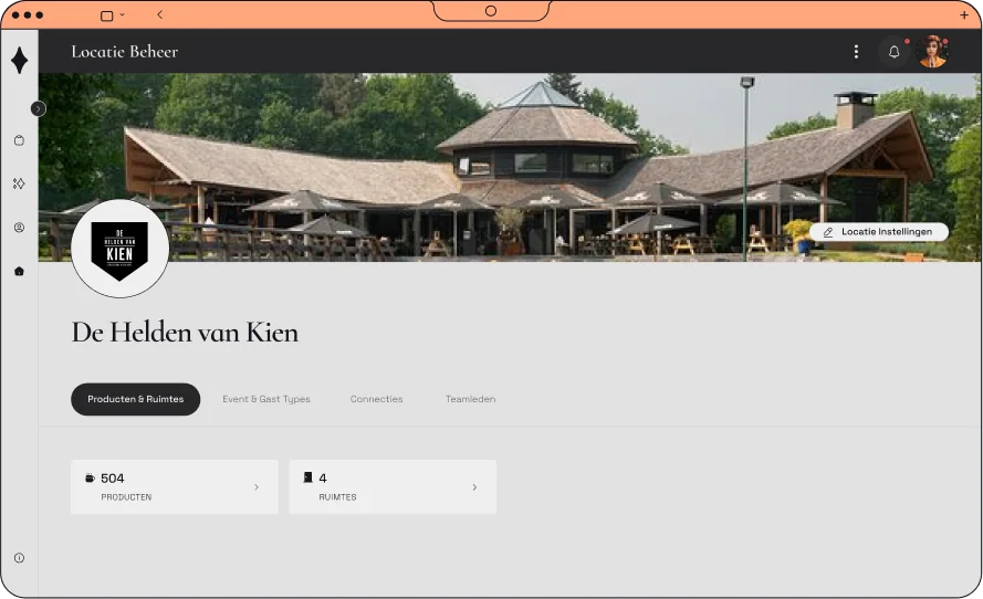 Een arrangement van De Helden van Kien in Constell