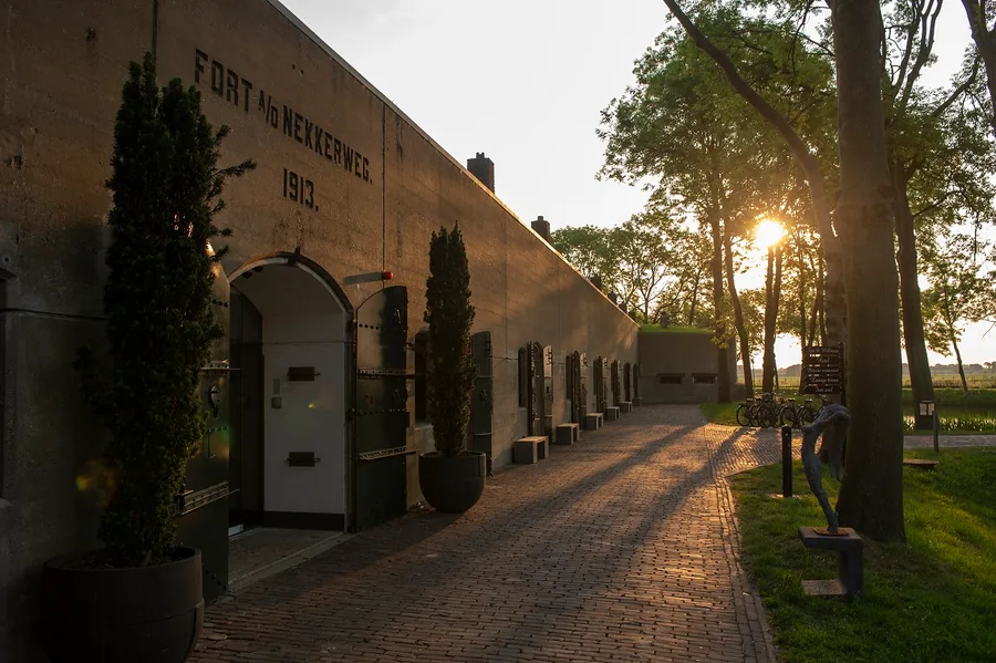 Het interieur van Fort Resort Beemster