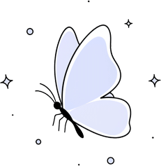 Decoratieve vlinder