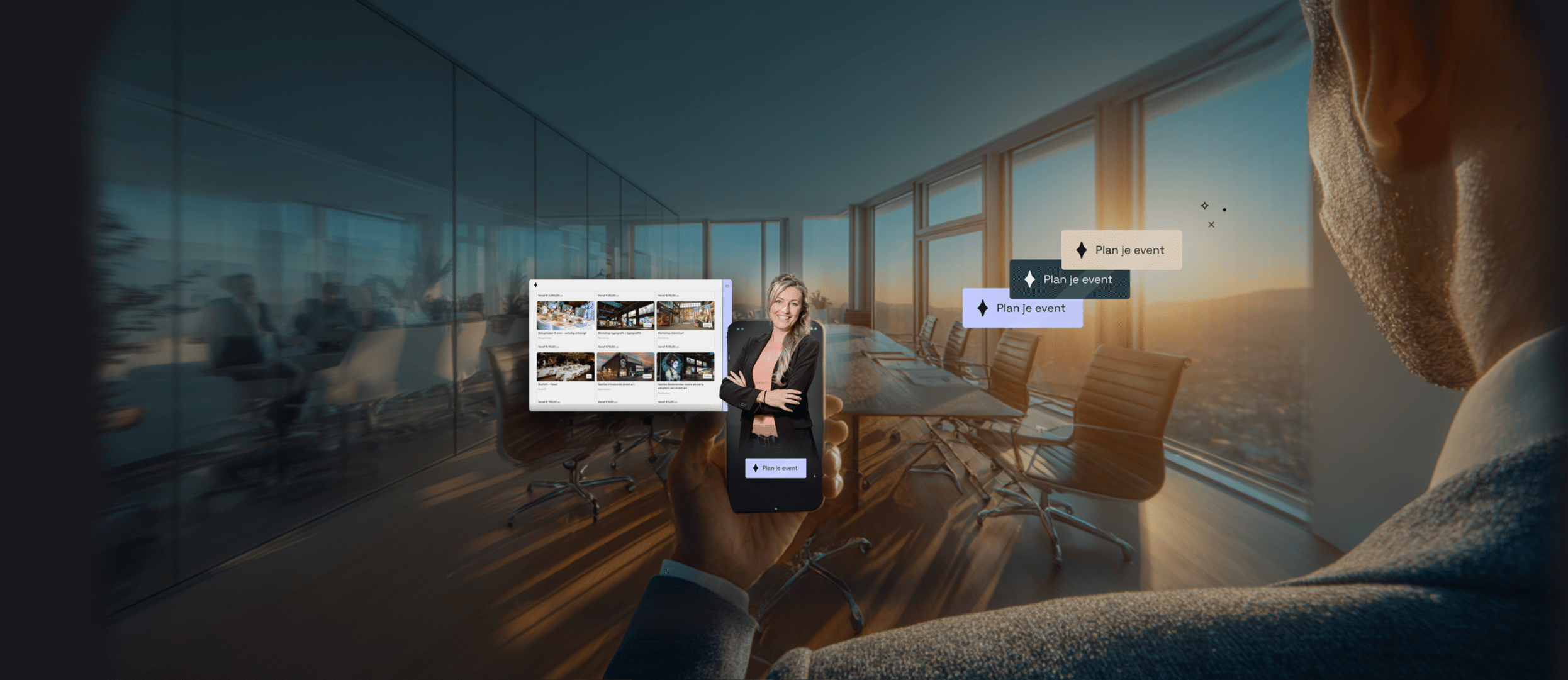 Event management vergaderruimte