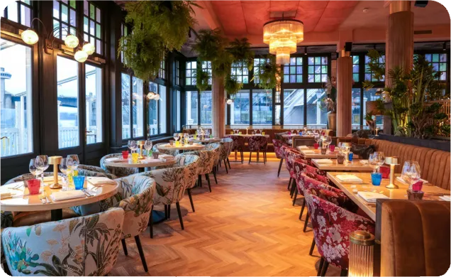 Hell's Kitchen restaurant interior